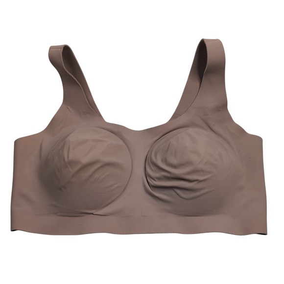 Evelyn Bobbie The Bobbie Scoop Bra Womens 2XL Seamless Nude Beige Comfort - Picture 1 of 3